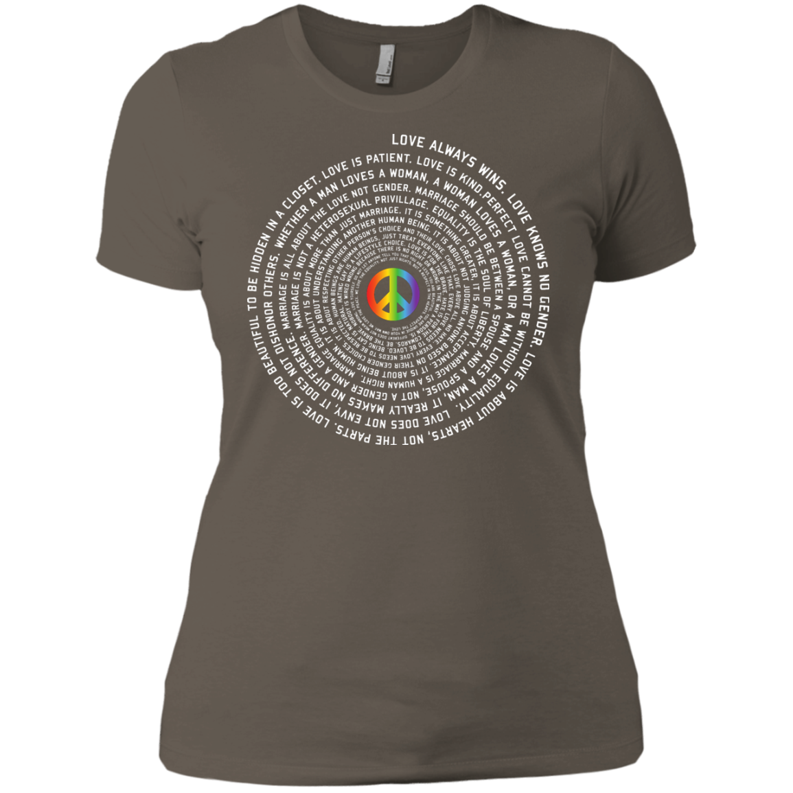 "Pride Month Peace" Special women tshirt LGBT Pride Peace symboll womens tshirt