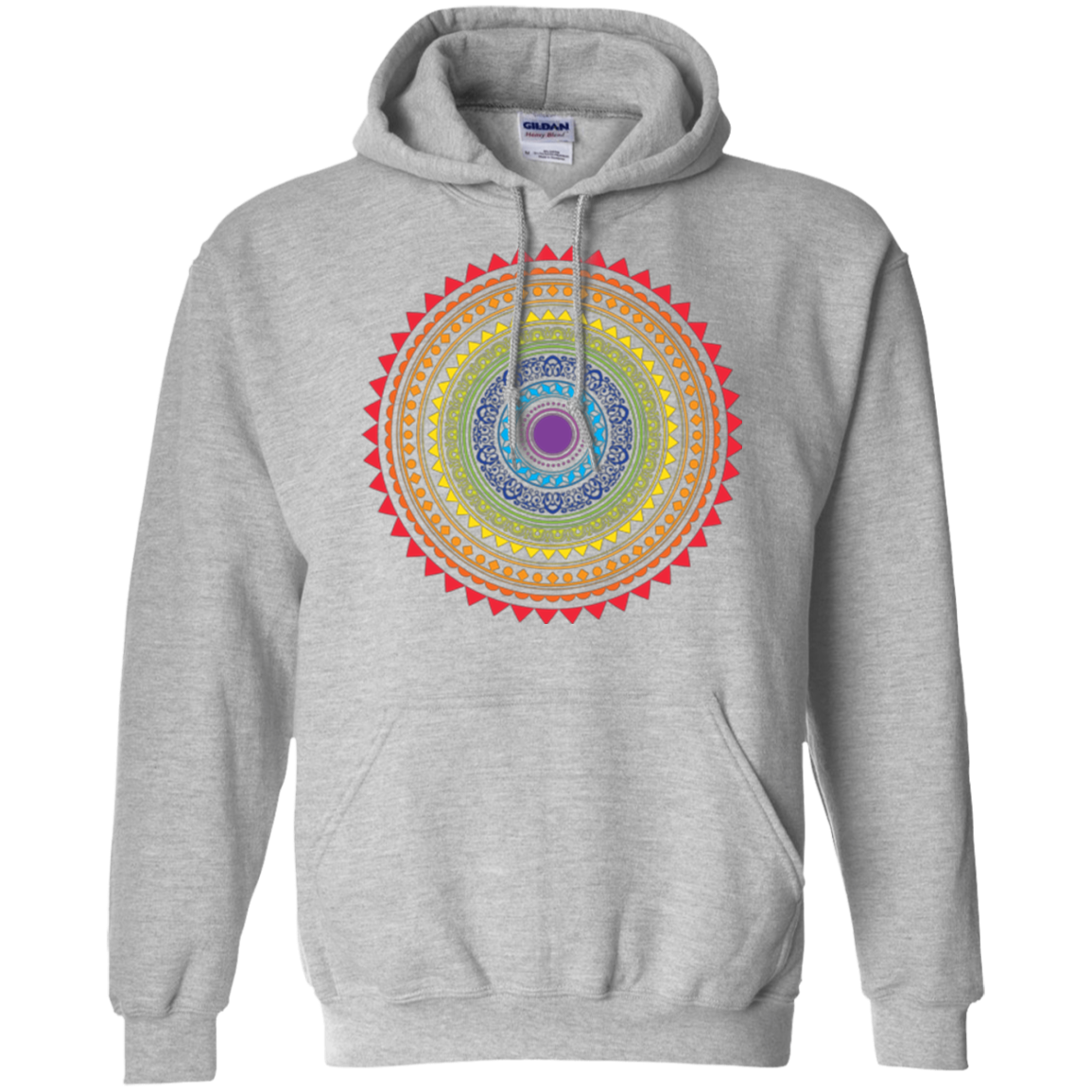 Grey LGBTQ Pride Hoodie for men & women