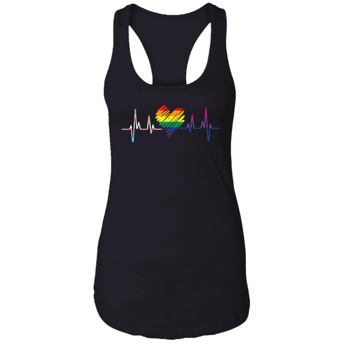 LGBT Pride Heartbeat Shirt & Hoodie