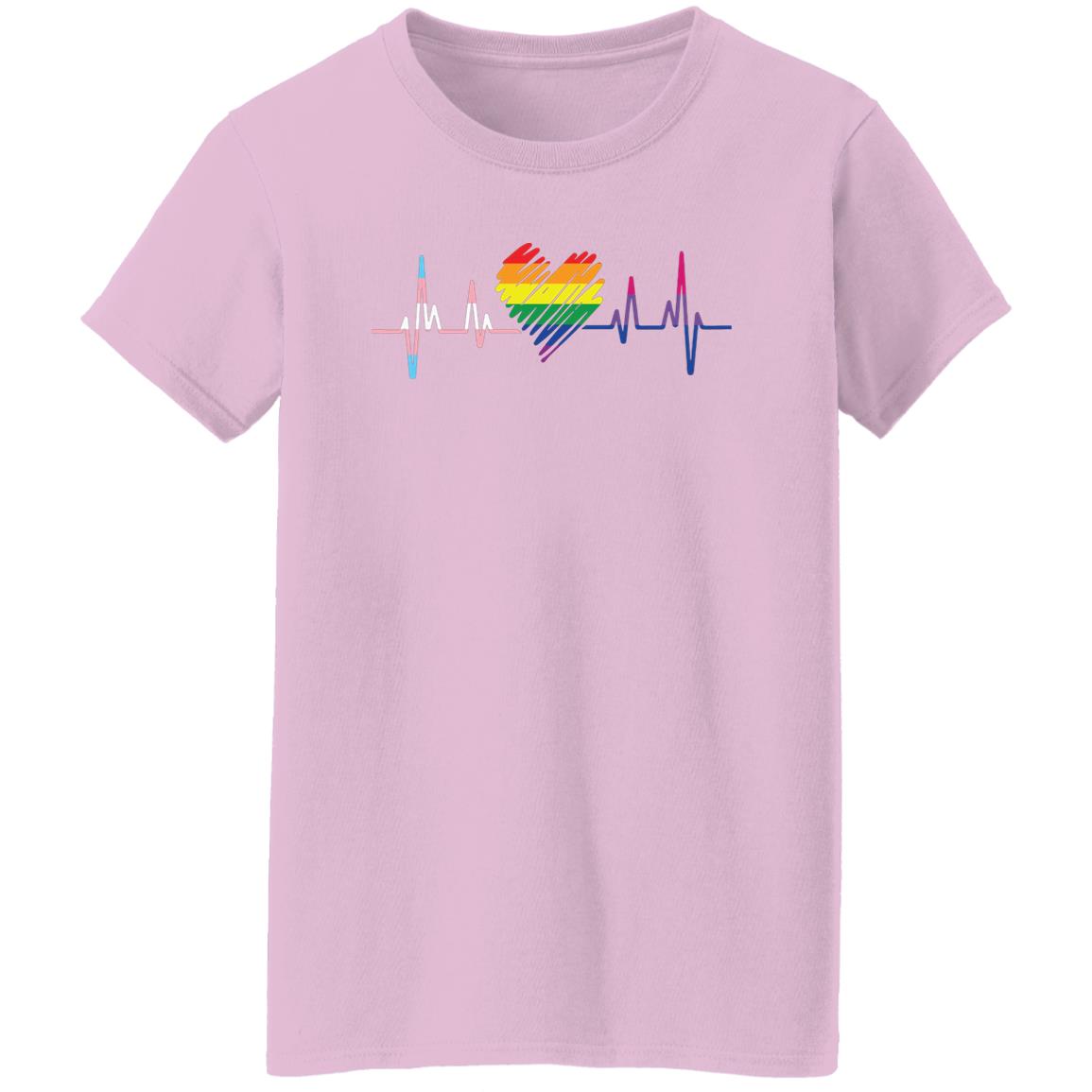 LGBT Pride Heartbeat Shirt & Hoodie