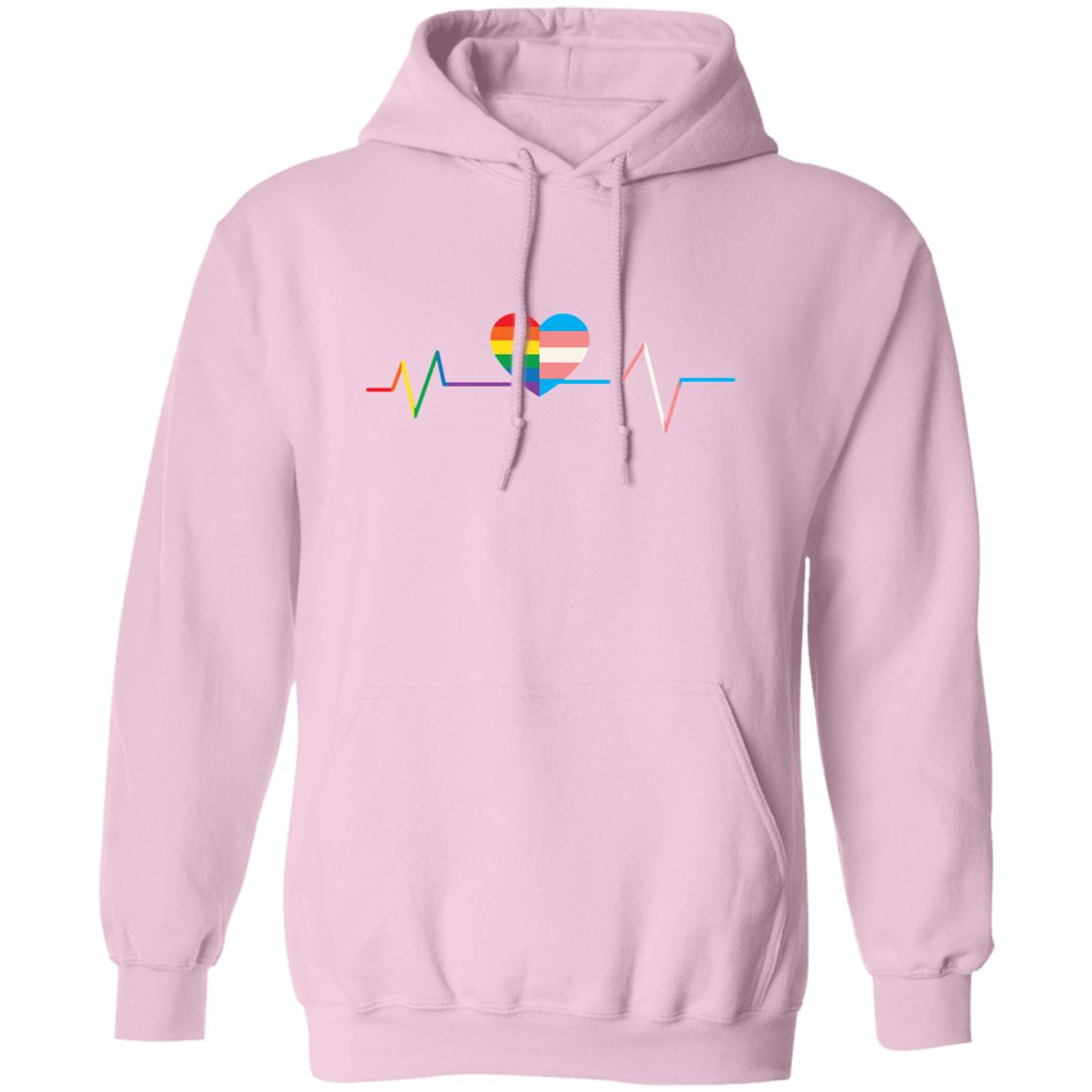 LGBT Pride Heartbeat T Shirt & Hoodie