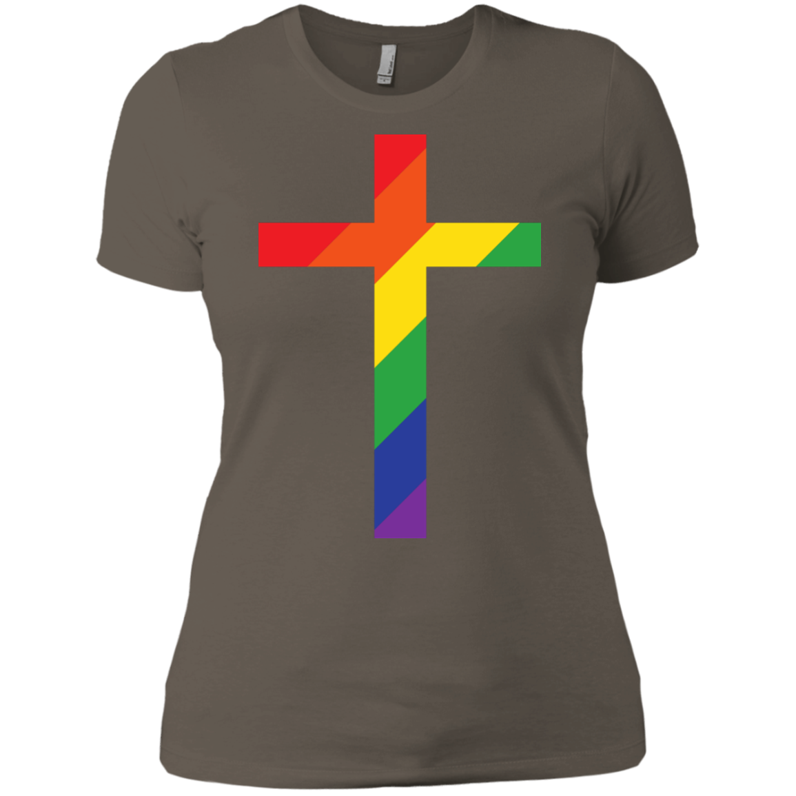 Exclusive "Rainbow Cross" T Shirt