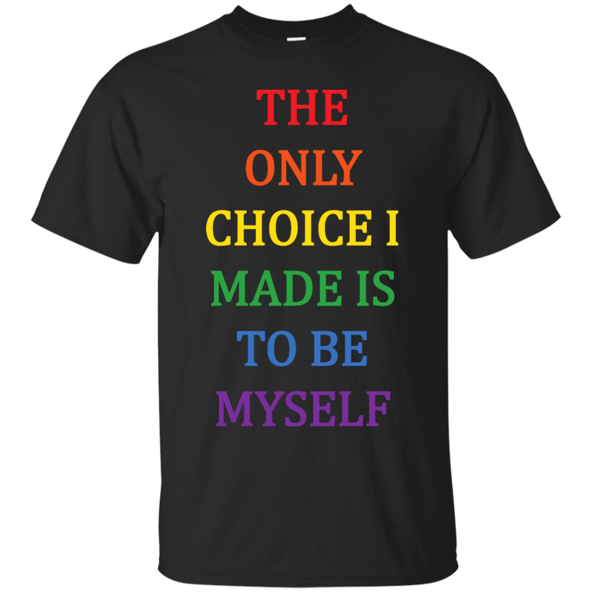 The Only Choice I Made Was To Be Myself