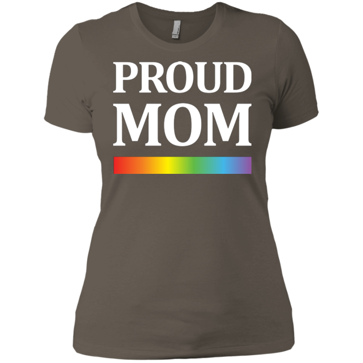 LGBT Pride "Proud Mom"  tshirt for Women