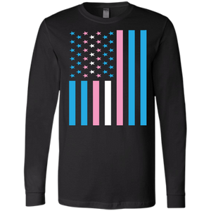 Trans Flag Pride full sleeves Shirt for men