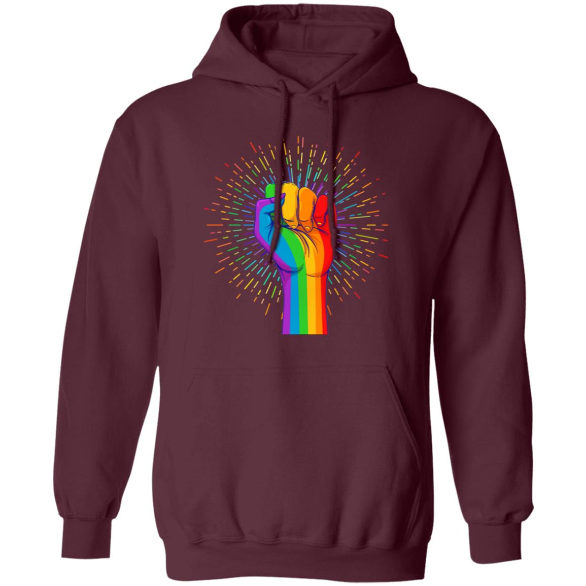 Vibrant Rainbow Pride T shirt & Hoodie