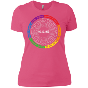 The "Pride Month" Special Shirt LGBT Pride pink shirt for women