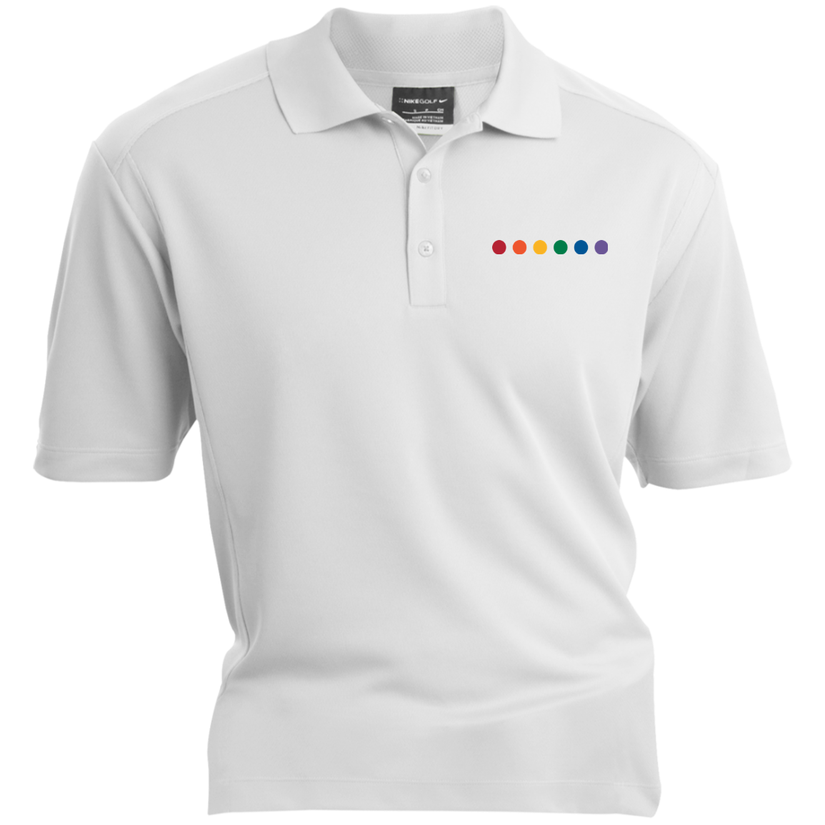 Meaningful Rainbow Pride Mens Polo