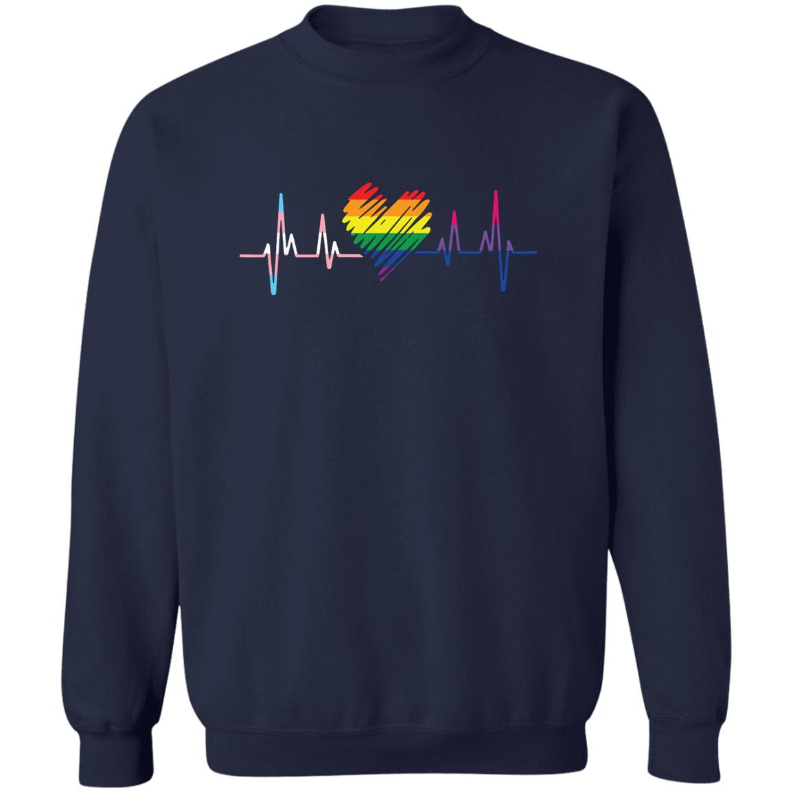 LGBT Pride Heartbeat Shirt & Hoodie