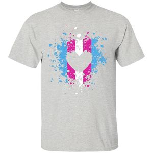 Trans Heart Pride Shirt trans apparel