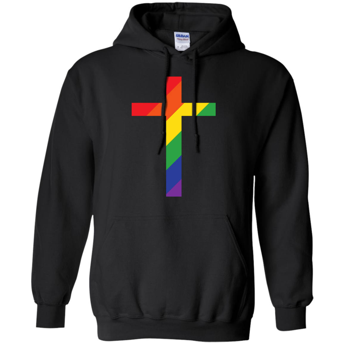 Exclusive "Rainbow Cross" T Shirt