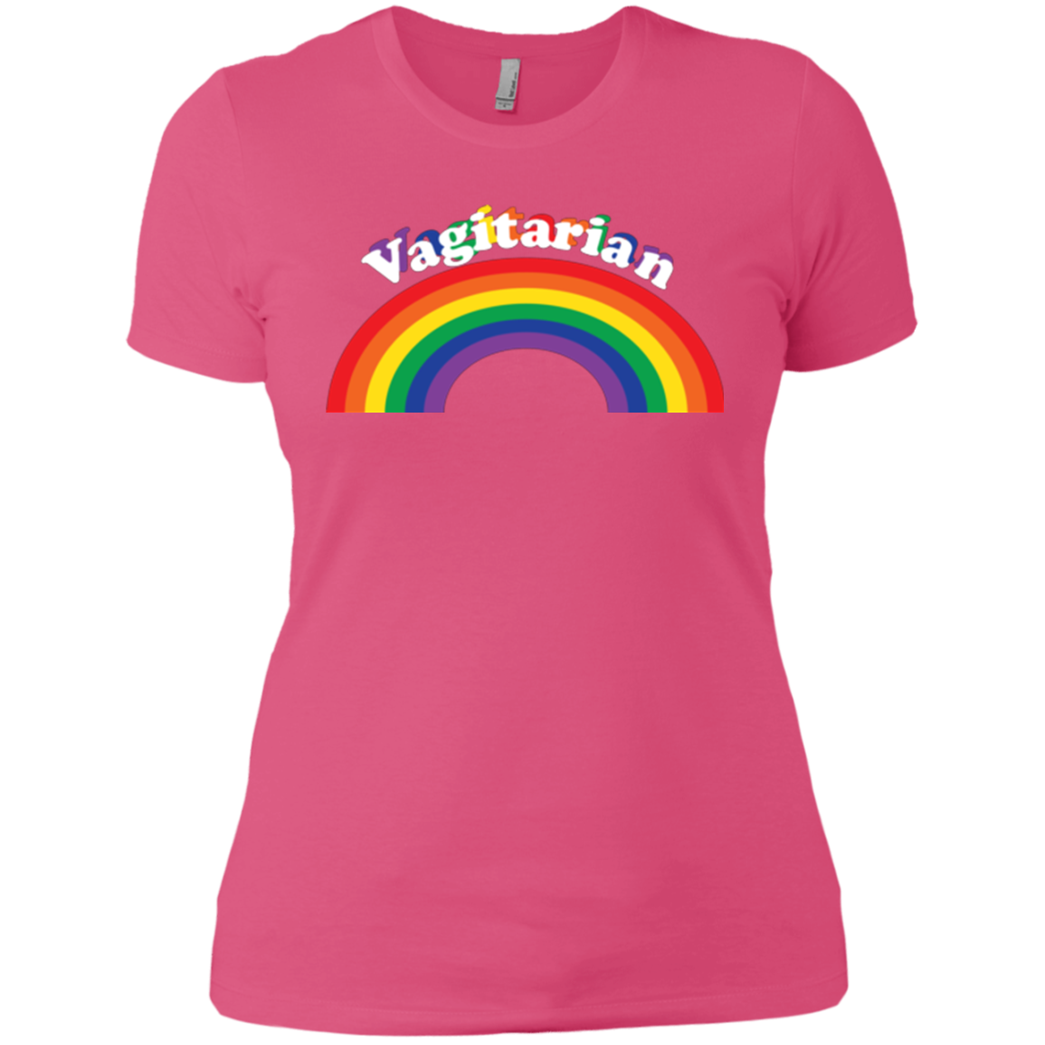 Vagitarian...Funny Gay Pride Shirt