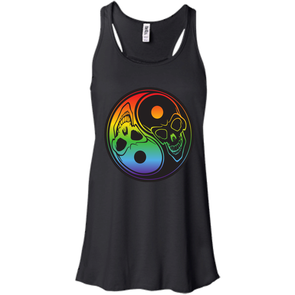 Rainbow Yin yang Halloween Special Shirt