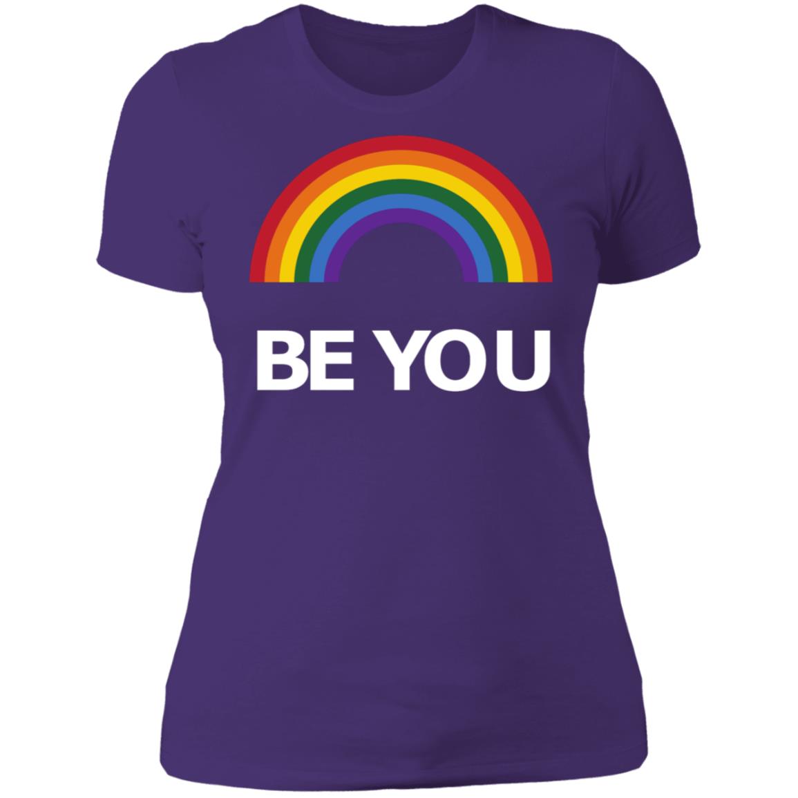 BE YOU Vibrant Rainbow Pride T shirt & Hoodie