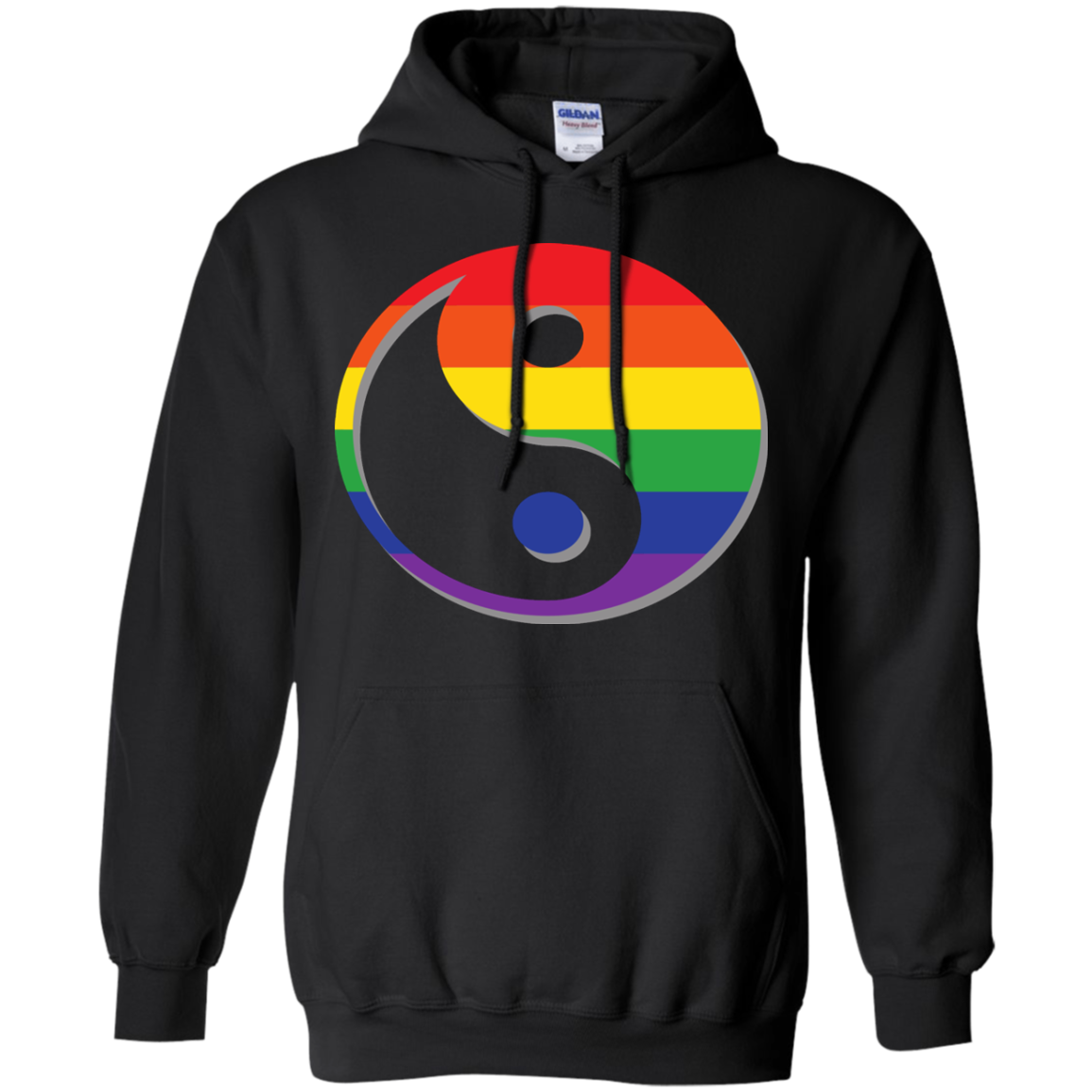 Gay Pride Yin Yang Shirt & Hoodie