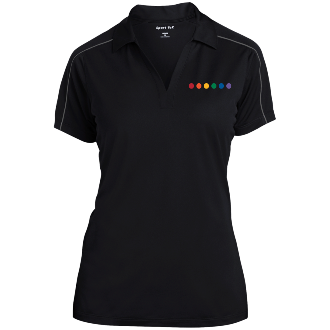 Rainbow Pride Womens Polo