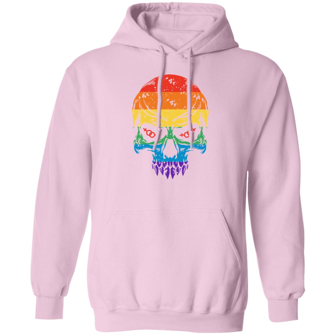 Rainbow Skull Halloween Shirt & Hoodie