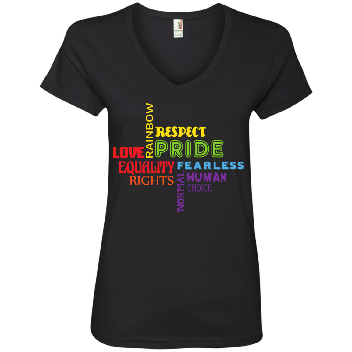 "Love Equality Rights" T Shirt for LGBT Community