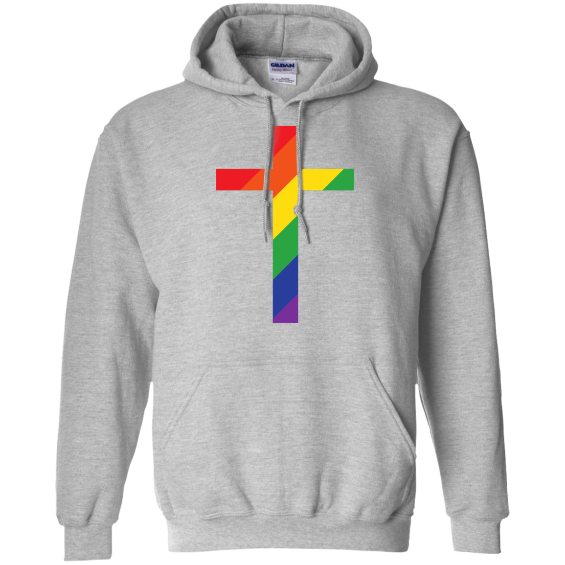 Exclusive "Rainbow Cross" T Shirt