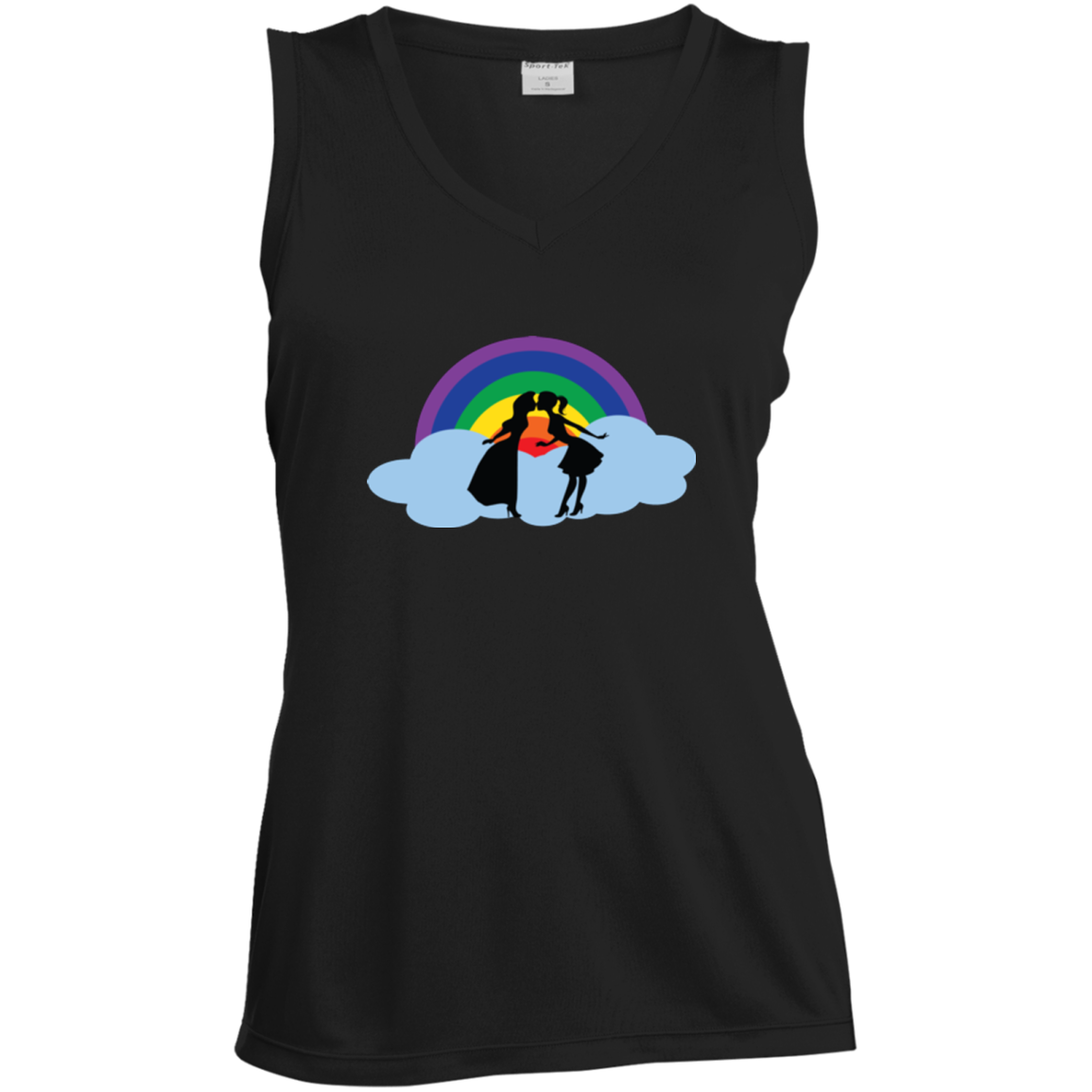 Two Girl Kissing Lesbian Couple Shirt