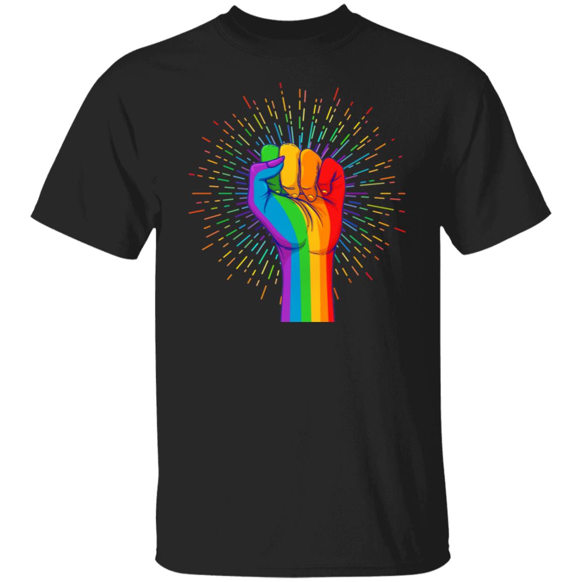 Vibrant Rainbow Pride T shirt & Hoodie