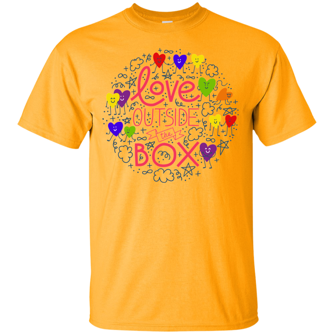 Love Outside The Box T-Shirts