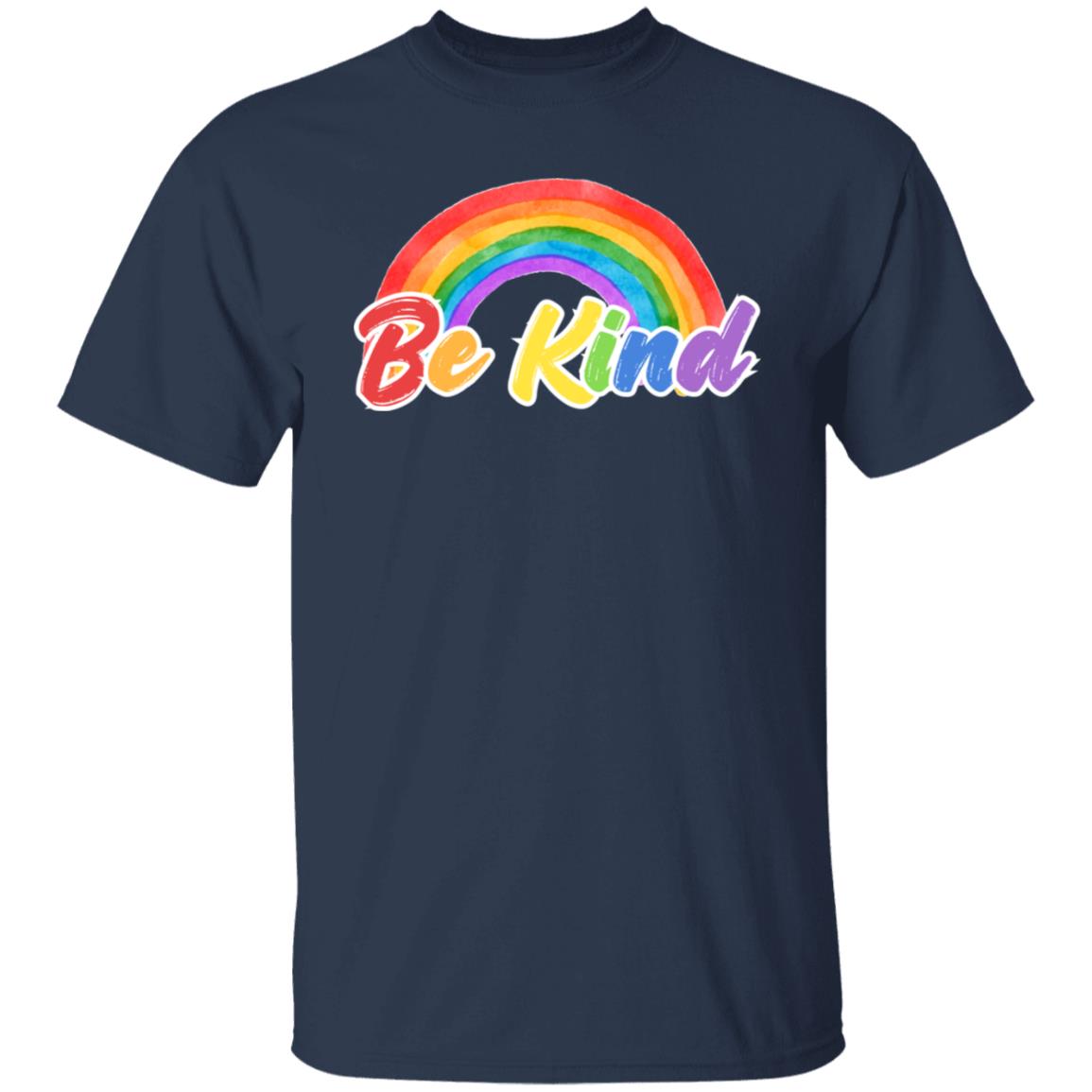 Be Kind Vibrant Rainbow Pride T shirt & Hoodie