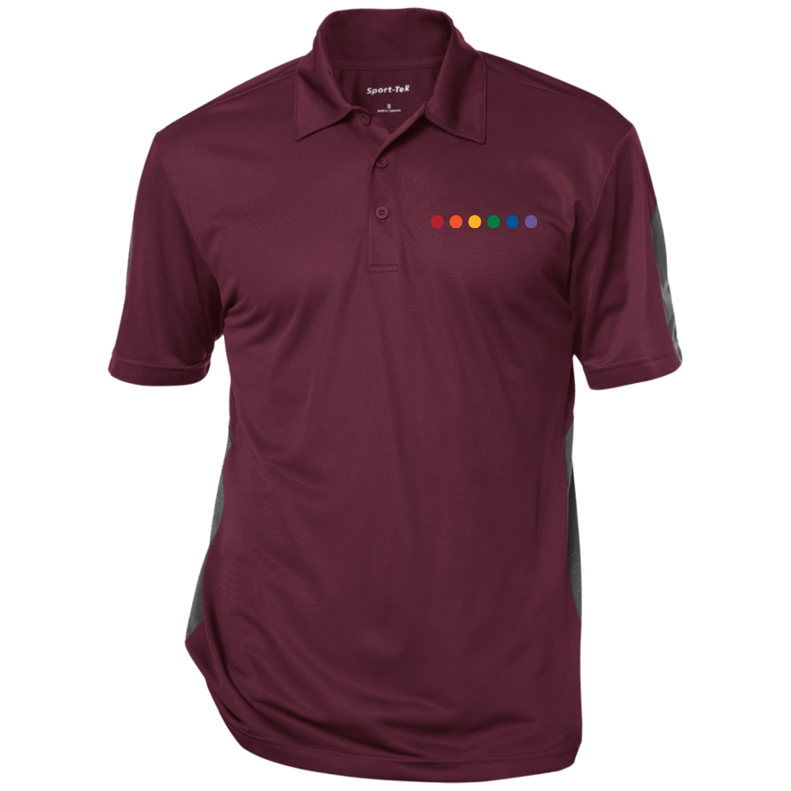 Meaningful Rainbow Pride Mens Polo