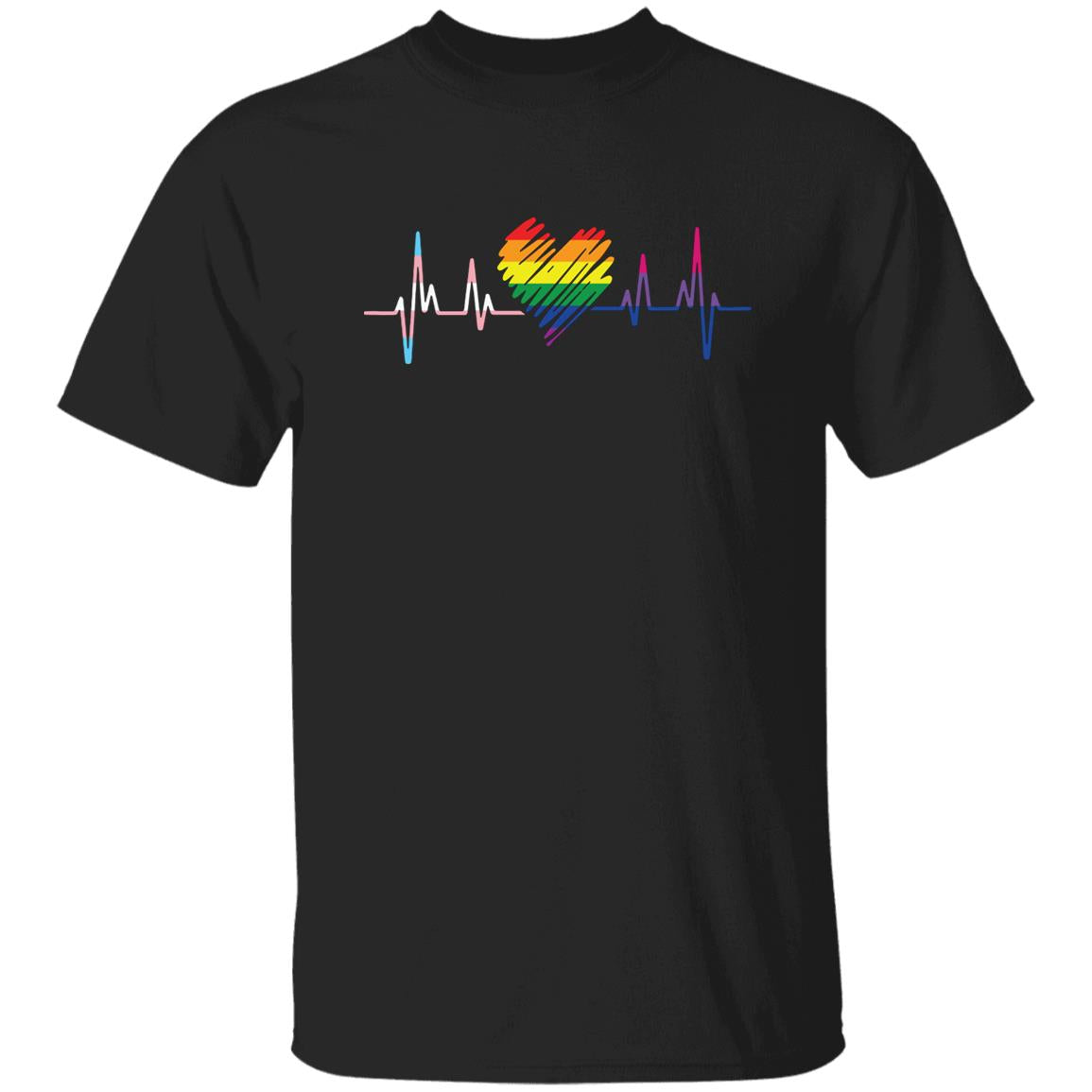 LGBT Pride Heartbeat Shirt & Hoodie