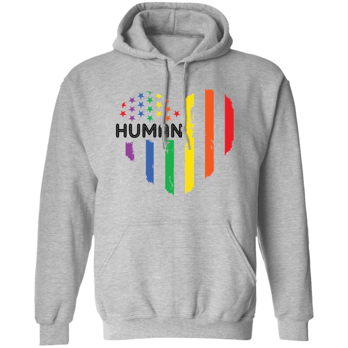 Human Rainbow Flag Shirt, Hoodie