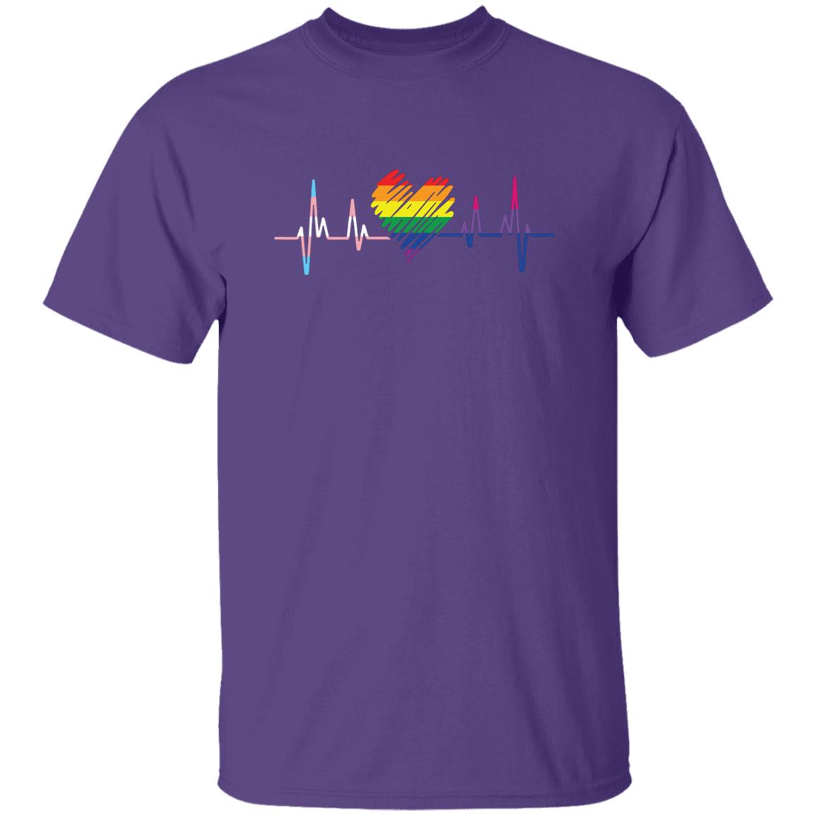 LGBT Pride Heartbeat Shirt & Hoodie