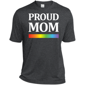 LGBT Pride "Proud Mom" Grey tshirt Gay Pride shirt