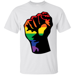 LGBT Pride Unity white T shirt for men ultra cotton white tshirt for men