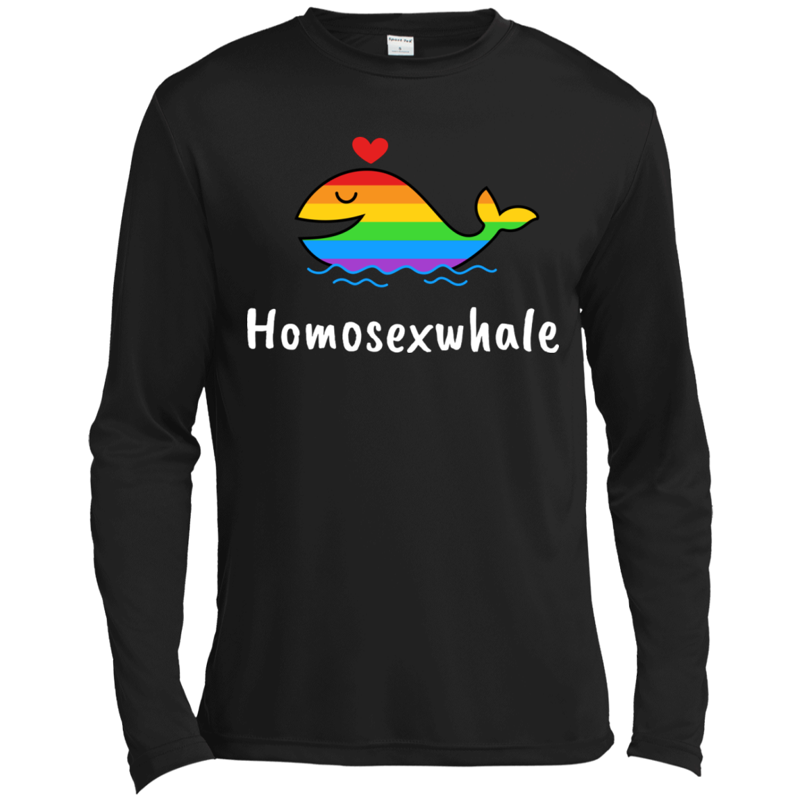 Homosexwhale Funny pride shirt