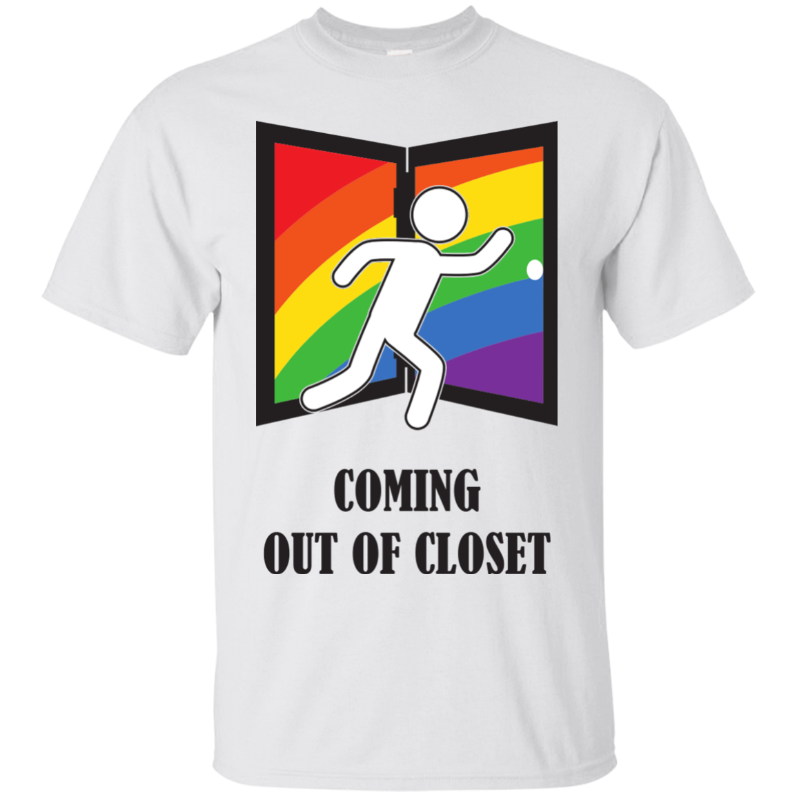 "National Coming Out Day" Special Shirt - Coming out of Closet