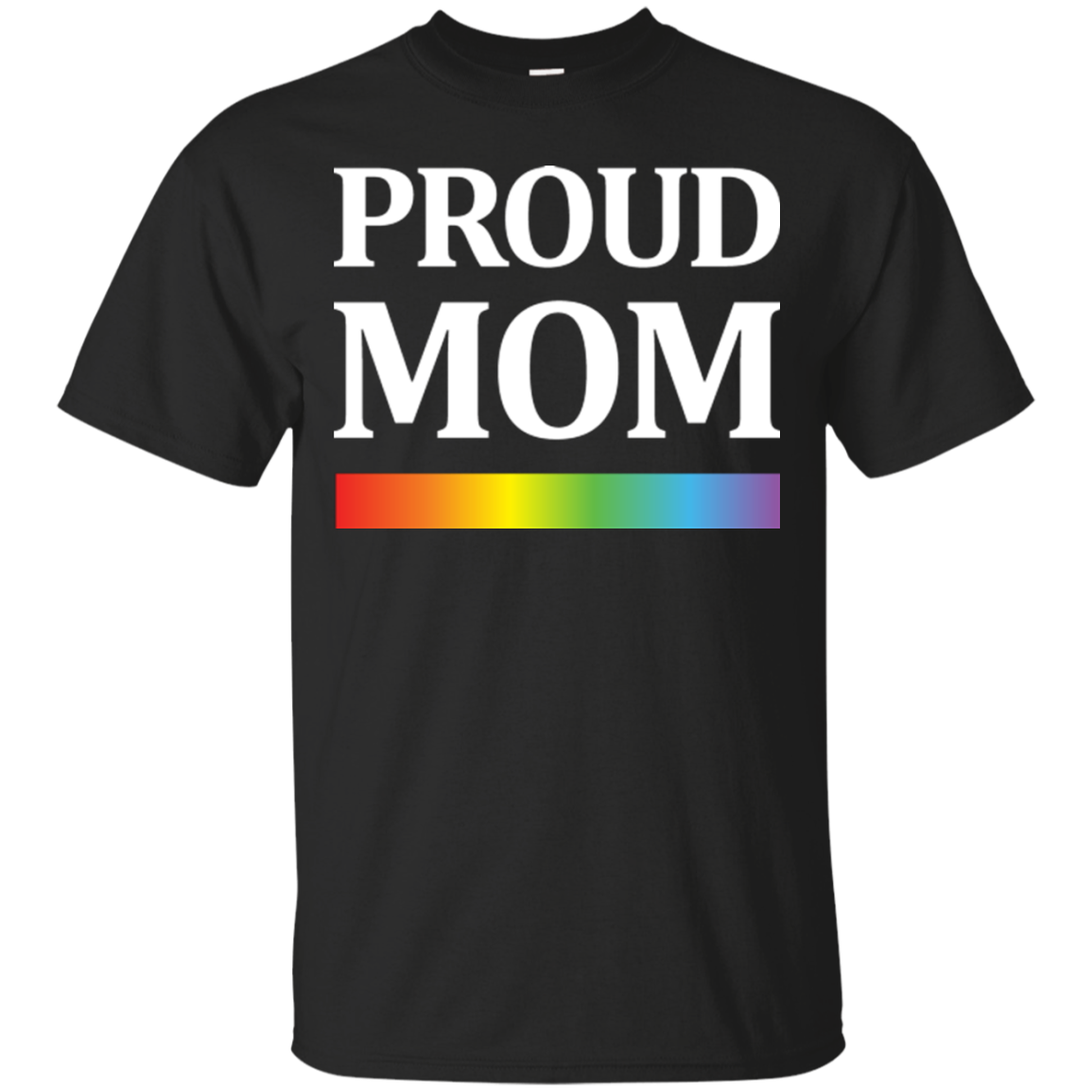 LGBT Pride "Proud Mom" Shirt for Boys