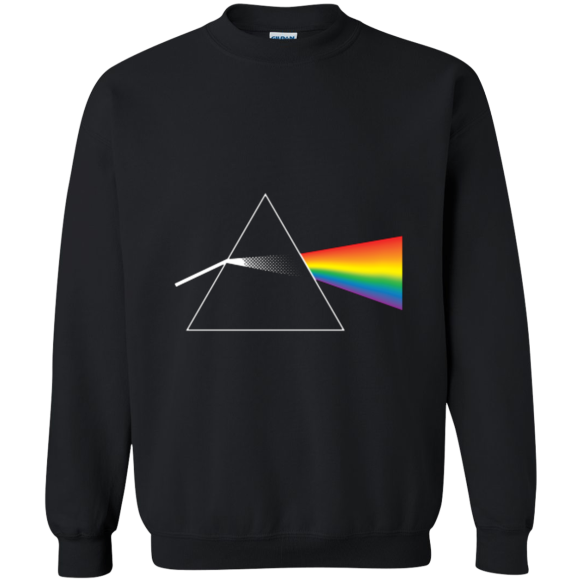 Gay Pride Prism Effect Shirt