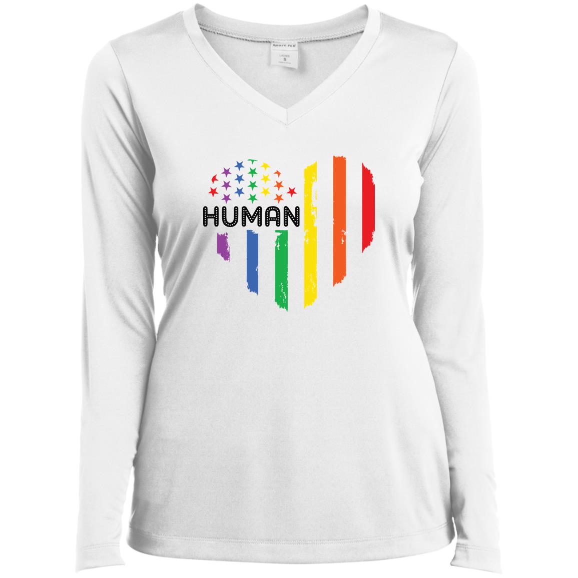 Human Rainbow Flag Shirt, Hoodie