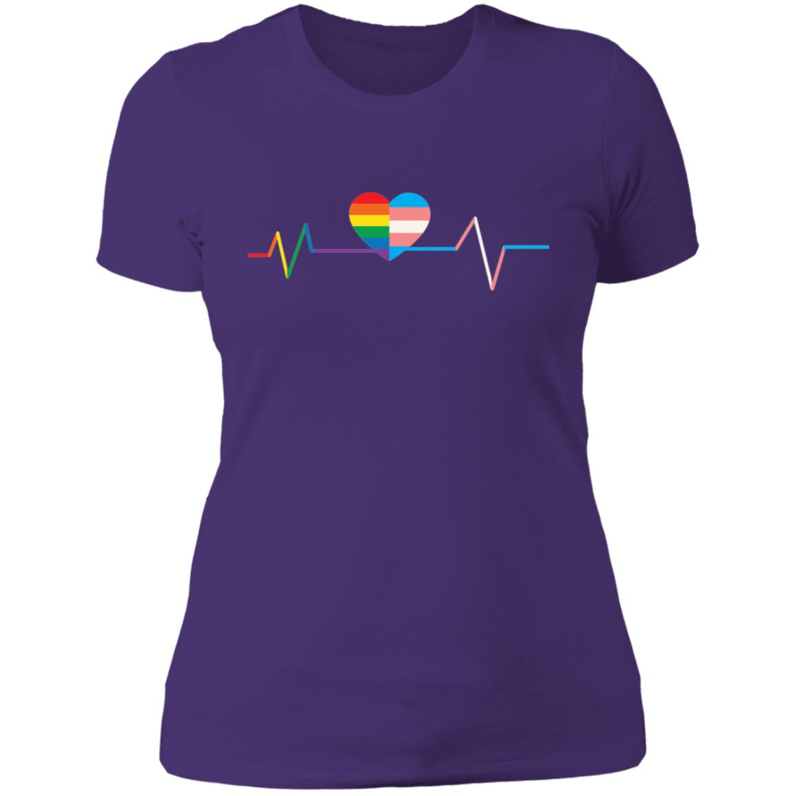 LGBT Pride Heartbeat T Shirt & Hoodie