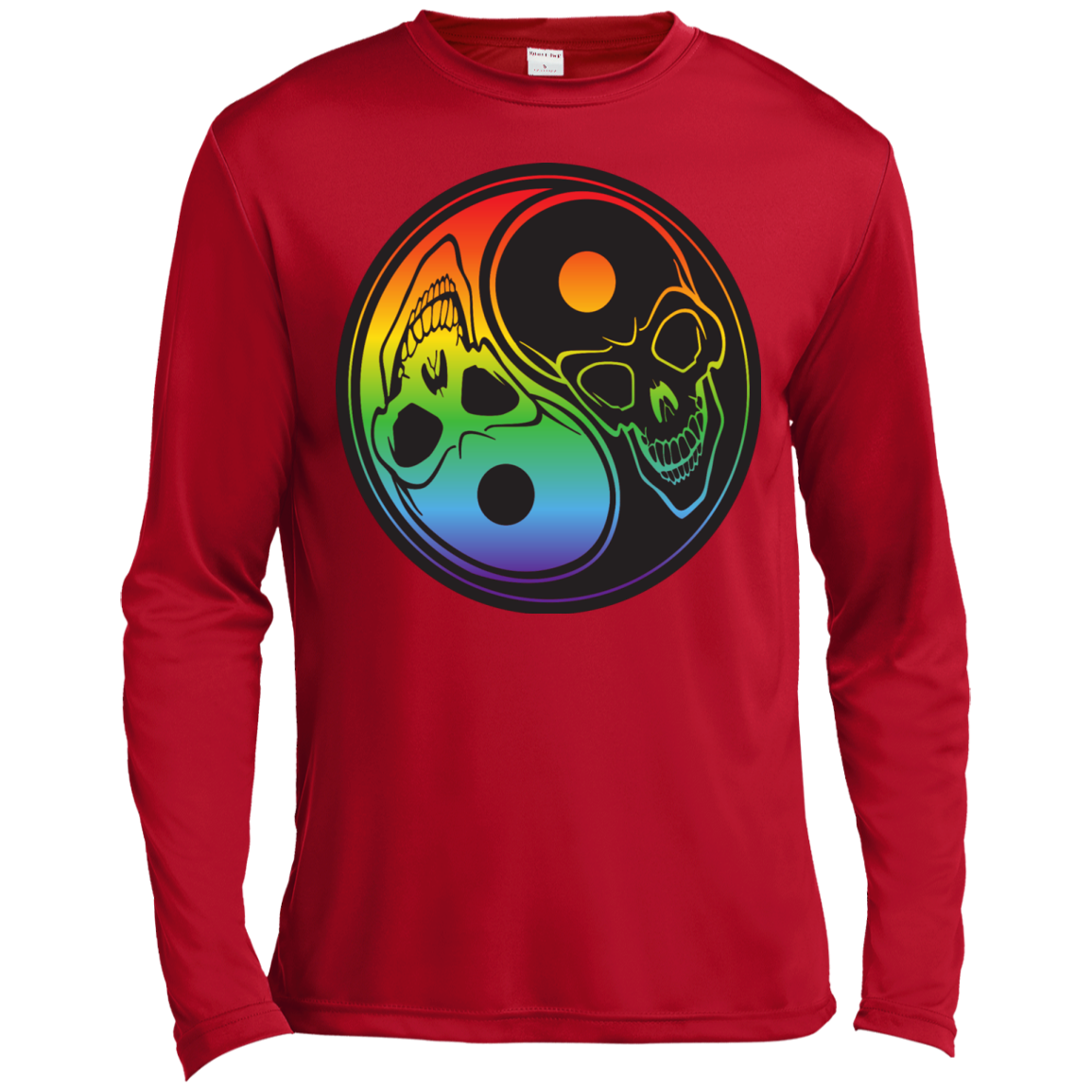 Rainbow Yin yang Halloween Special Shirt