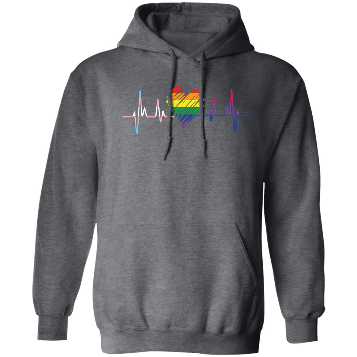 LGBT Pride Heartbeat Shirt & Hoodie