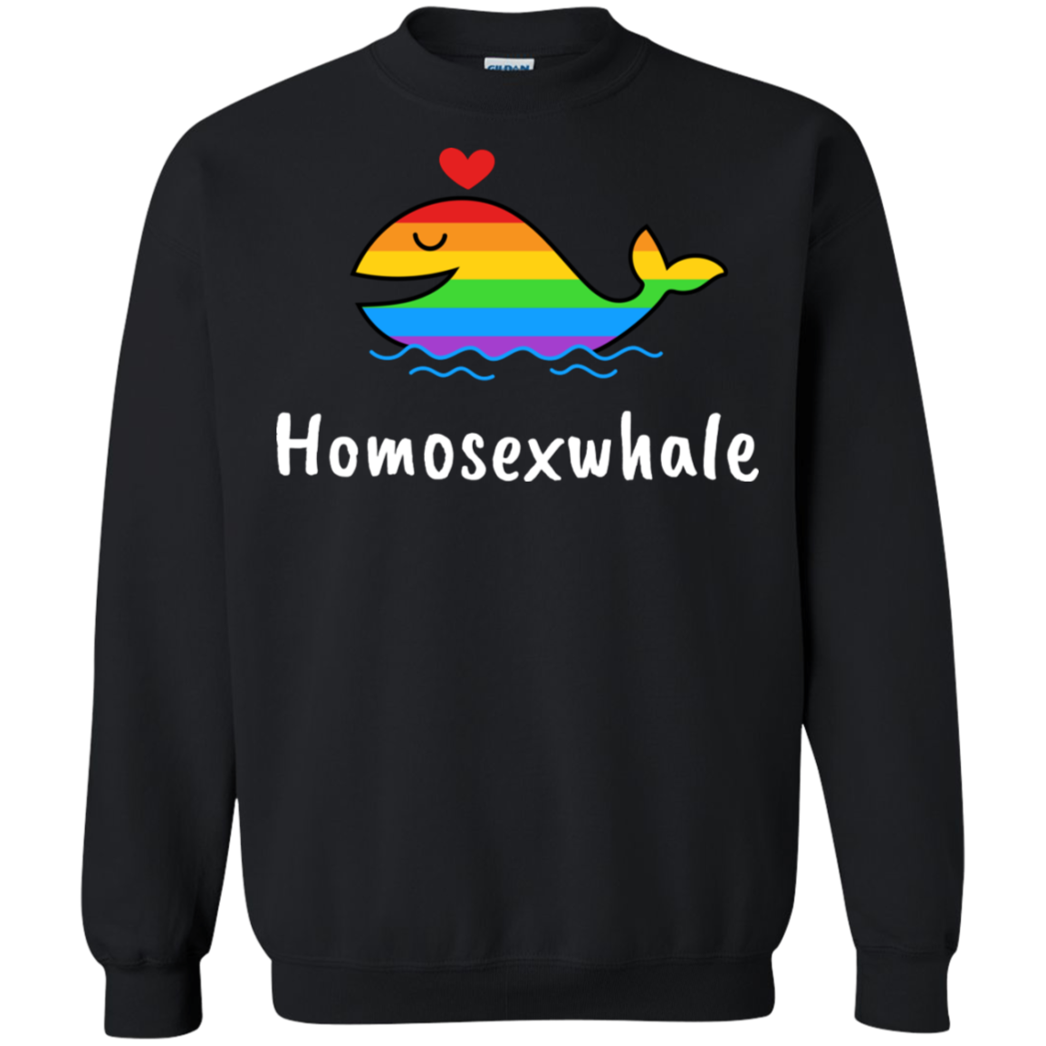 Homosexwhale Funny pride shirt