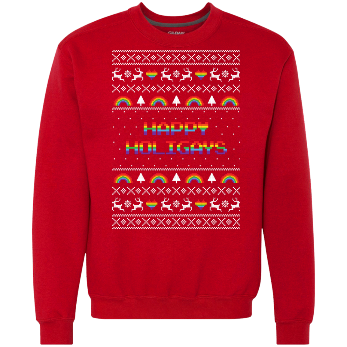 Happy Holigays Ugly Christmas Sweater