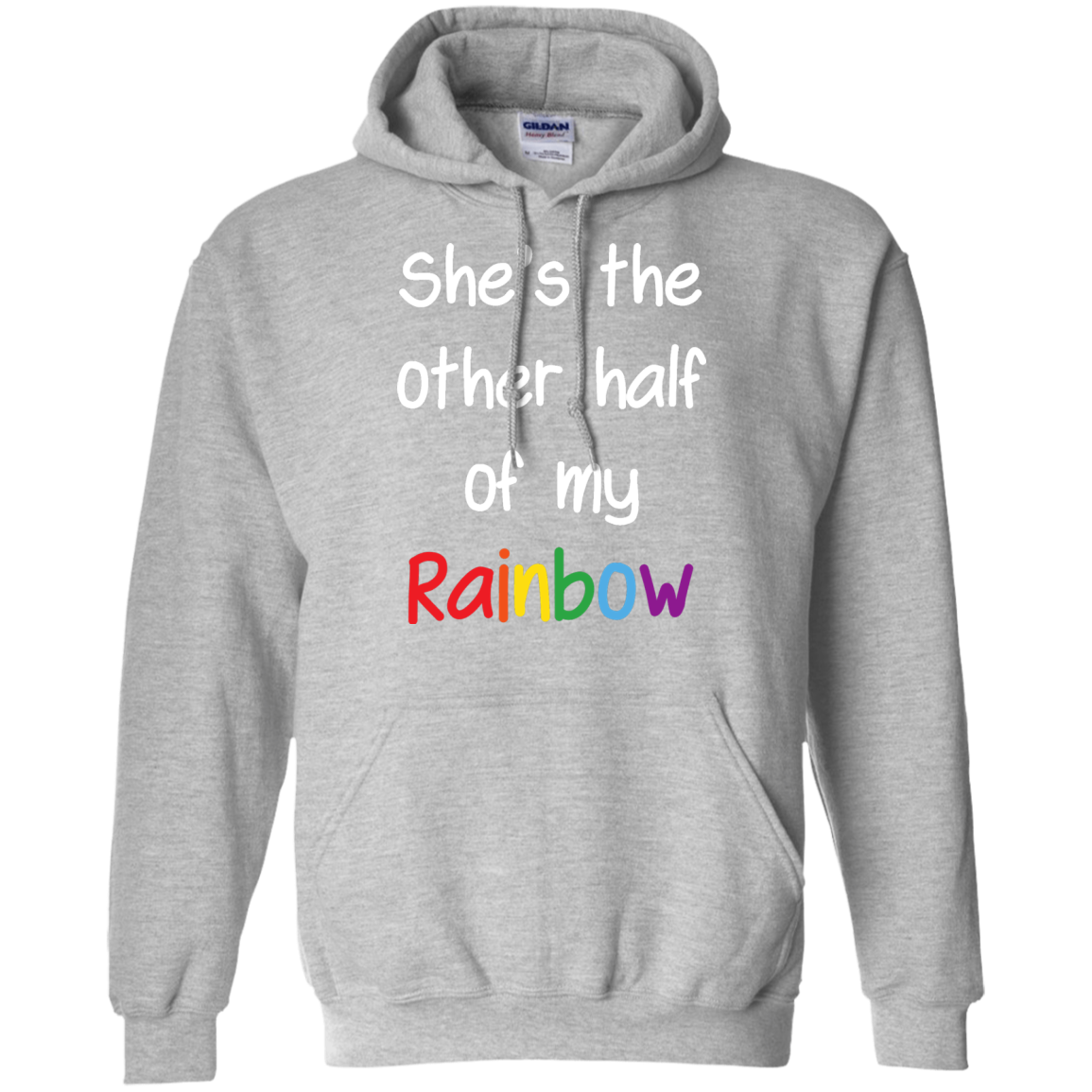 grey color lesbian couple hoodie for women