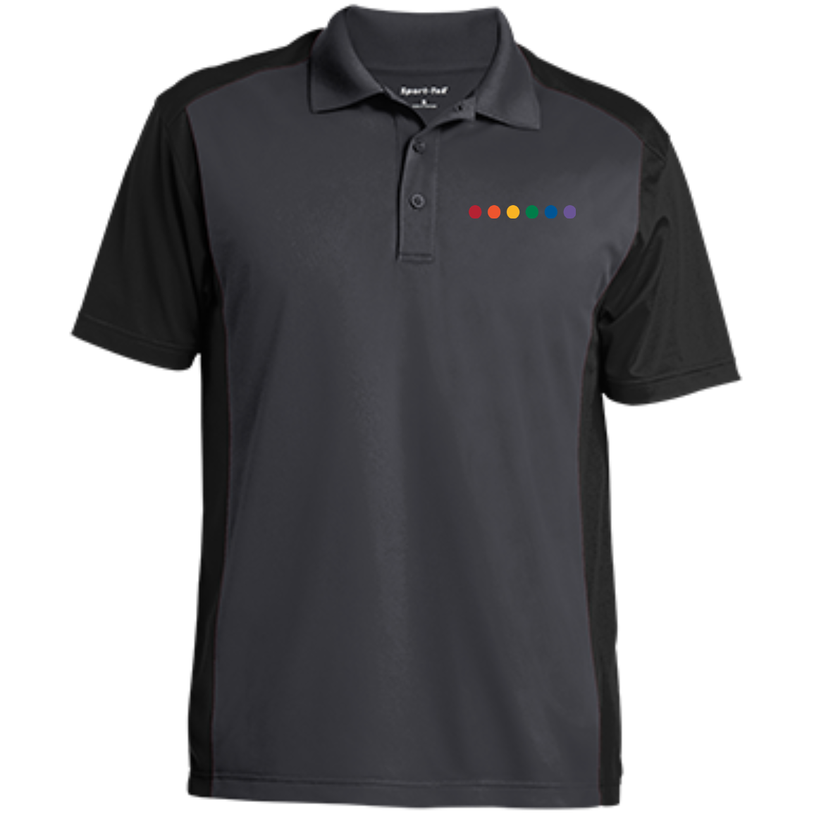 Meaningful Rainbow Pride Mens Polo