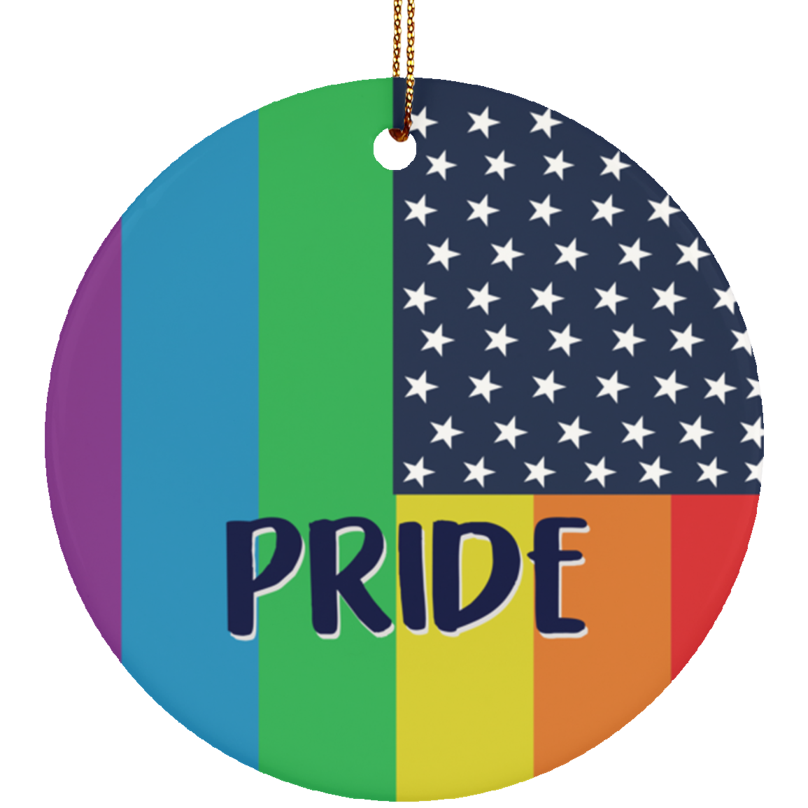 Pride Christmas Ornament