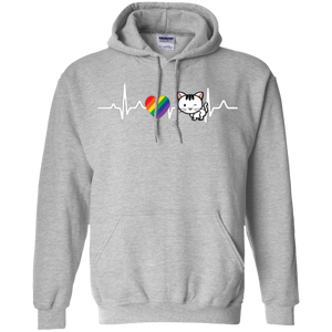 LGBT Funny unisex Hoodie Gay pride cat Unisex hoodie