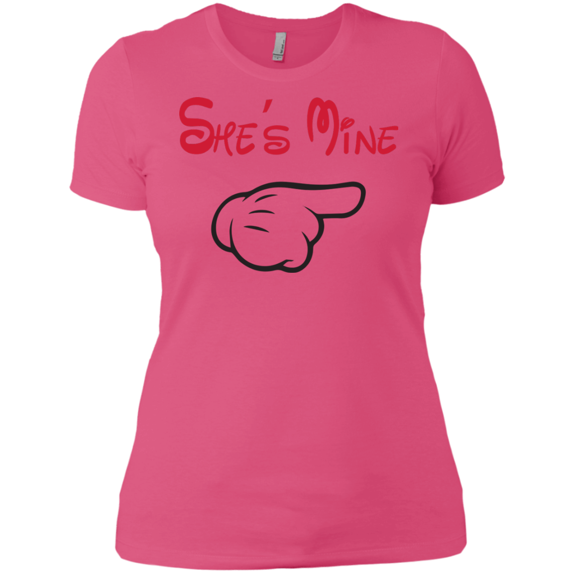 I'm Hers She's Mine Couple Shirts - 2