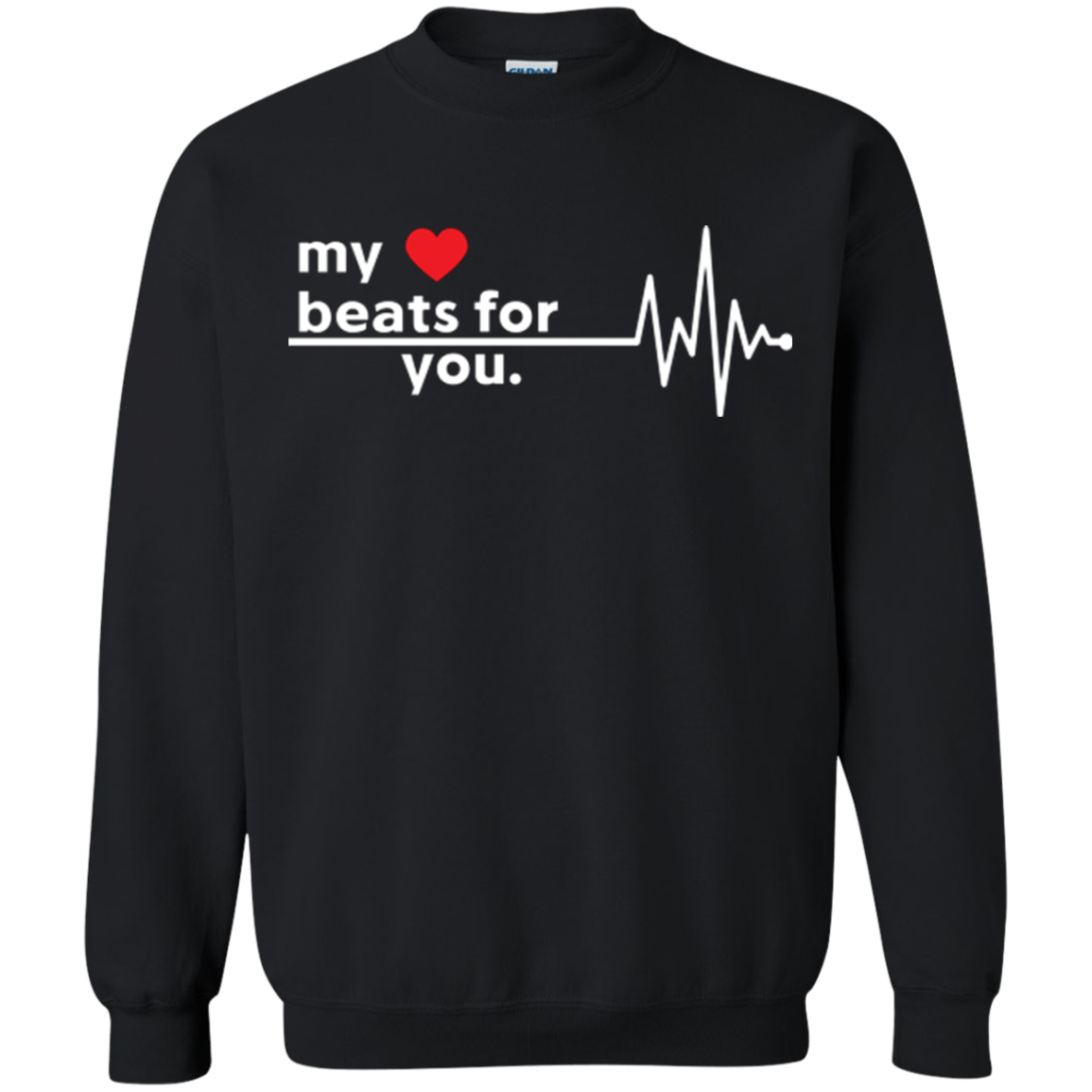 "My Heart Beats For You" Couple Shirt