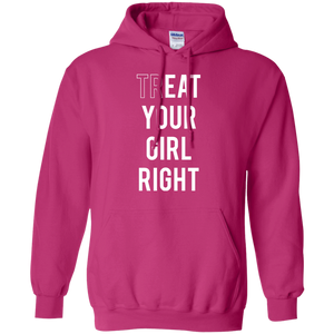 pink funny quoted hoodie for girls/women/lesbian